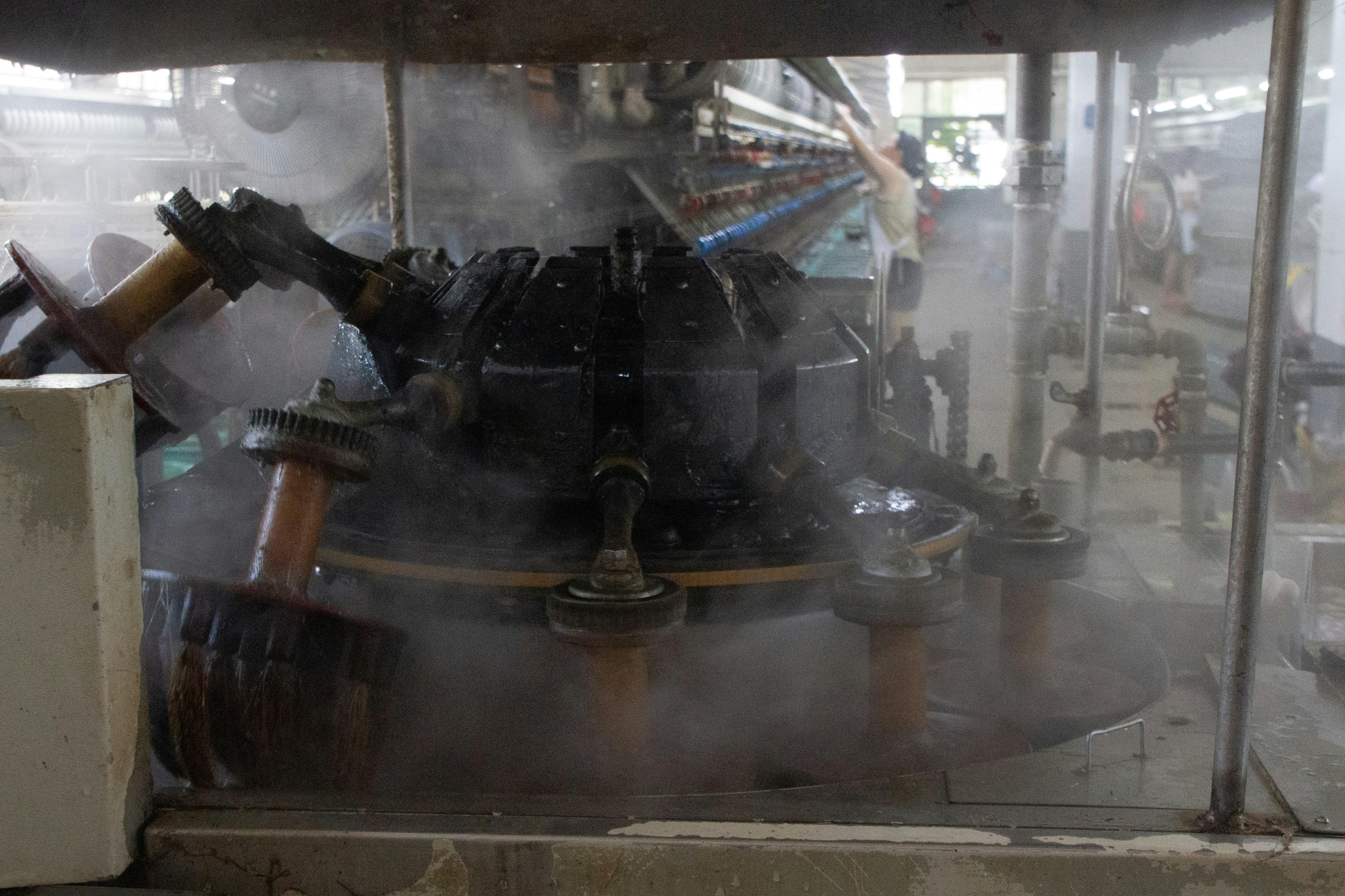 A boilermaker at work